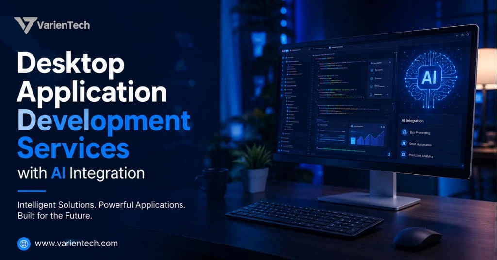 AI-powered desktop application development services delivering secure, scalable, high-performance solutions for Windows, macOS, and Linux.