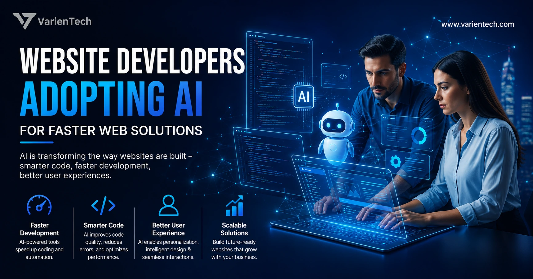 Professional website developers creating fast, responsive, and modern websites tailored to grow businesses and deliver seamless user experiences.