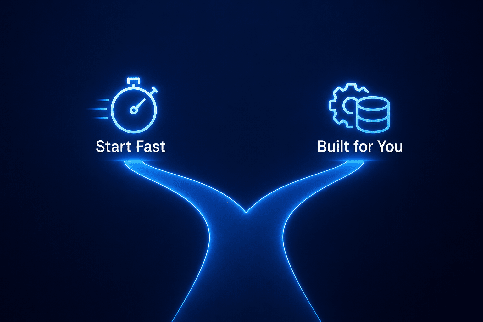 decision framework for choosing between ChatGPT and a custom AI assistant